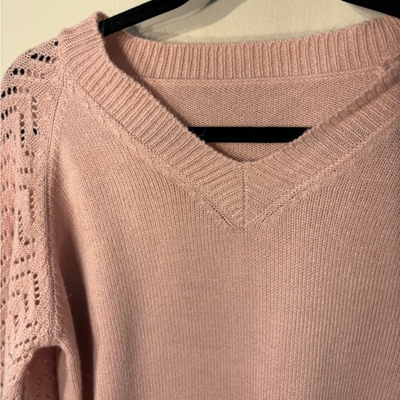Pink Women's Sweater - Picture 2 of 7